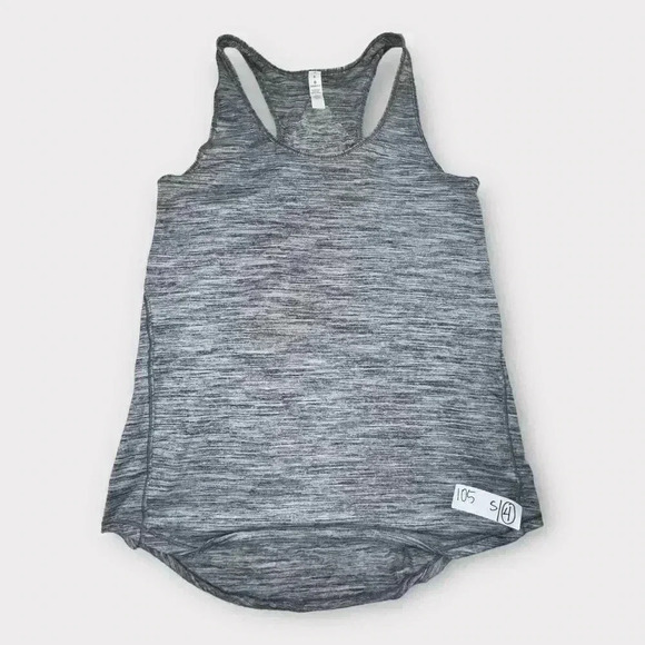 Lululemon Tops - Women's Lululemon Tank 4 / Small Thin Racerback Heathered Gray